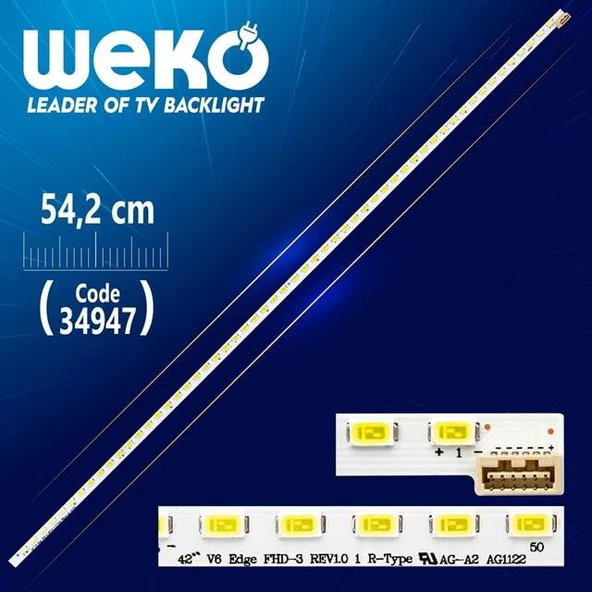 42 V6 Edge Fhd-3 Rev1.0 1 R-Type 55 Ledli 54.2 Cm - (Wk-776) ürün görseli 1