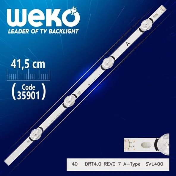 Lg Innotek Drt 3.0 40 A-Type Rev 1.2  40 Drt4.0 Rev0.7 Svl400 4 Ledli 41.5 Cm (Wk-1363) ürün görseli 1