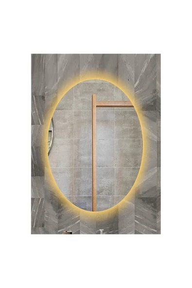 GLOBAL LED MIRROR Elips Ledli Banyo Aynası - Resim 4