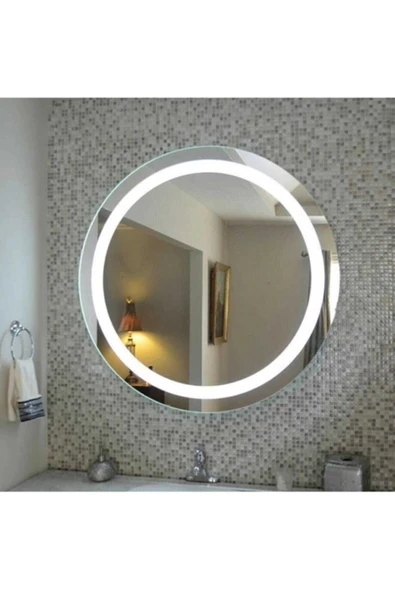 GLOBAL LED MIRROR 70 Cm Yuvarlak Banyo Aynası Ledli Ayna-ışıklı Ayna ürün görseli 1