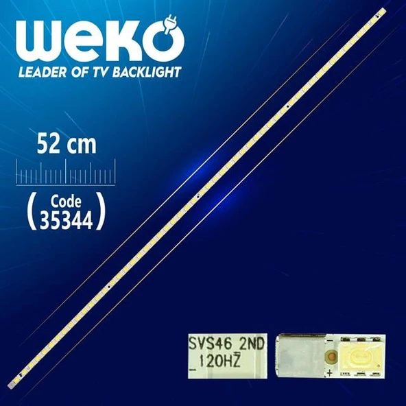 SVS46_2ND_120HZ - 52 Cm 54 Ledli - (WK-957) Tv Led Bar (Tvnizi açıp içindeki led barla birebir aynısı olduğunu görmeden almayınız. Sonrasında iade ALMAMAKTAYIZ.) ürün görseli 1
