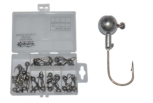 Captain 6435 Compact Eco Kutulu Jig Head Seti ürün görseli 1