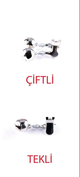 Captain Olta Zili Metal Kıskaçlı 18mm Kamış Zili ürün görseli 1