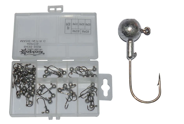 Captain 6435 Compact Eco Kutulu Jig Head Seti - Resim 4