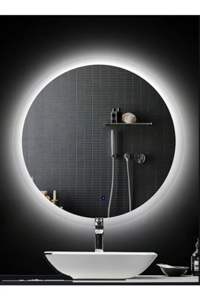 GLOBAL LED MIRROR 60 cm Gün Işığı Ledli Ayna Dresuar Hol Koridor Duvar Salon Banyo Wc Ofis Çocuk Yatak Odası Boy ürün görseli 1