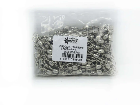 Captain 5200 Fırdöndü 144lü Paket Nikel ürün görseli 1