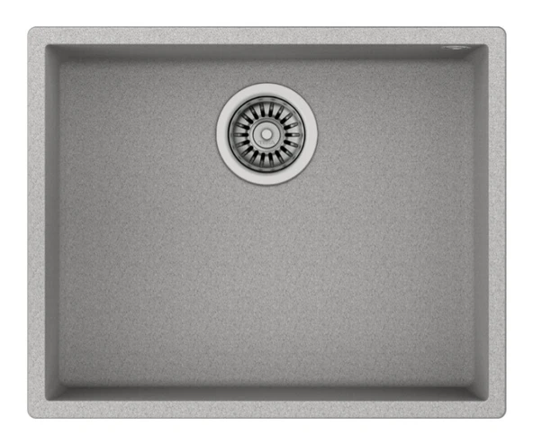 Teka Square 50.40 Stone Grey Granit Eviye 115230021 ürün görseli 1