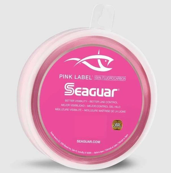 Seaguar Pink Label %100 Fluoro Carbon Misina 25mt ürün görseli 1