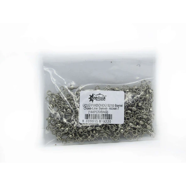 Captain 5210 Üçlü Fırdöndü 144lü Paket Nikel ürün görseli 1