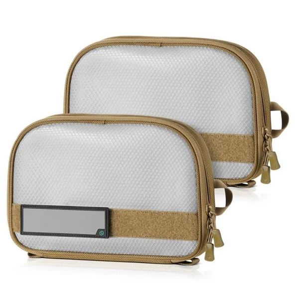 SAVIOR PRO CORE Aksesuar Çantası (2'li Paket) 11 x 7 (Toprak) ürün görseli 1