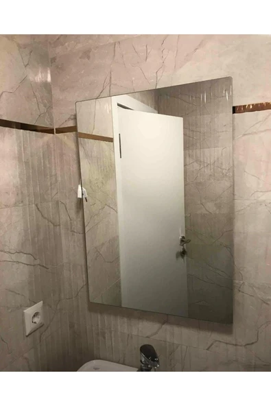GLOBAL LED MIRROR 90x64 Ledli Ayna Banyo Aynası Işıklı Ayna ürün görseli 1