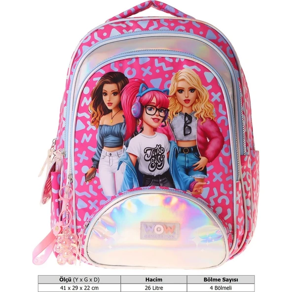 Wow Generatıon Sırt Çantası (gırlfrıends)w6059 - Resim 6