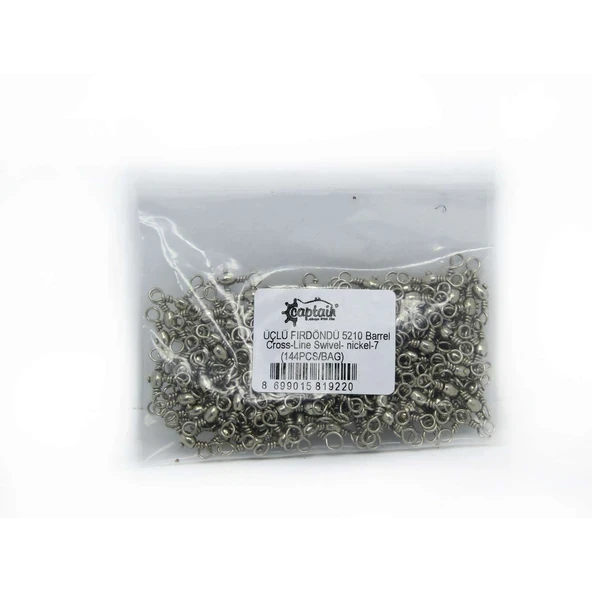Captain 5210 Üçlü Fırdöndü 144lü Paket Nikel ürün görseli 1