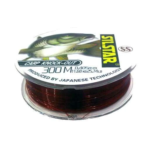 Silstar 1170 Carp Knock Out 300mt Monofilament Misina Kahverengi ürün görseli 1
