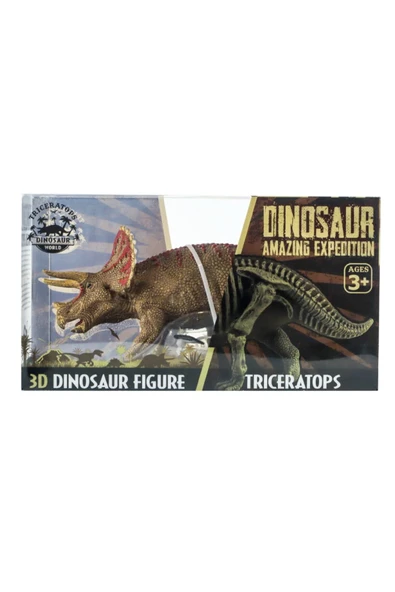 Minik Paleontologların Yeni Favorisi: Yarı İskelet Triceratops Seti ürün görseli 1