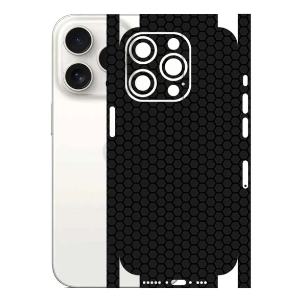 Kapps Iphone 15 Pro ile Uyumlu Bumper Serisi Premium Kaplama 360  Siyah ürün görseli 1