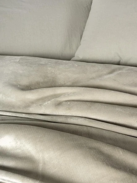 Çift Kişilik Nev Takımı Velvet Flossy Taş ürün görseli 1