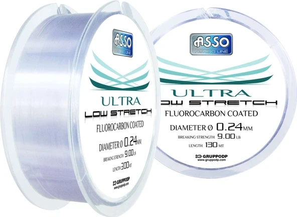 Asso Ultra Low Stretch %100 FC COATED Misina 300mt ürün görseli 1