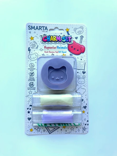 SMARTA CHARMS - HAYVANLAR MIX-6'LI - Resim 2