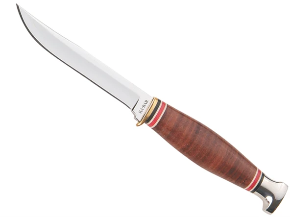 KA-BAR Little Finn Deri Kabza Outdoor Bıçağı ürün görseli 1