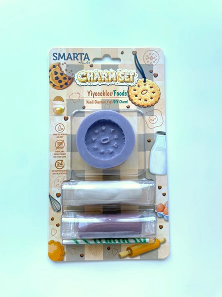 SMARTA CHARMS - YİYECEKLER MIX-6'LI - Resim 3