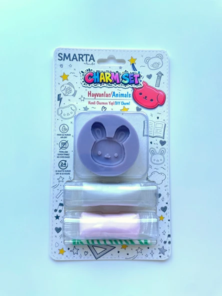 SMARTA CHARMS - HAYVANLAR MIX-6'LI - Resim 4