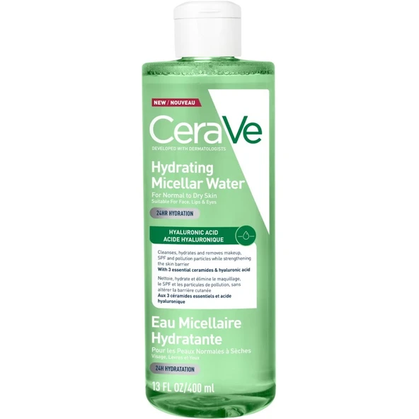 Cerave Hydrating Micellar Water 400 Ml ürün görseli 1