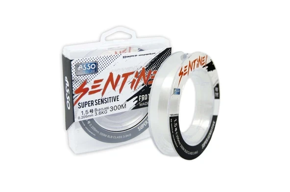 Asso Sentinel Süper Sensitive Japan FC COATED Line 300mt Beyaz ürün görseli 1
