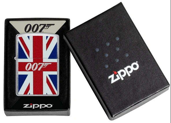 Zippo James Bond 007 Dizayn Çakmak - Resim 5