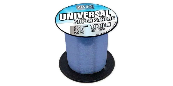 Asso Universal 1000mt Monofilament Misina Mavi ürün görseli 1