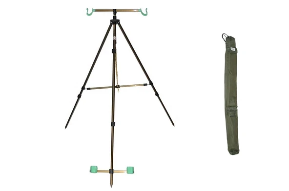 Captain 6807 Tripod Teleskobik 2li Ayarlanabilir Surf Kamış Sehpası 180cm ürün görseli 1