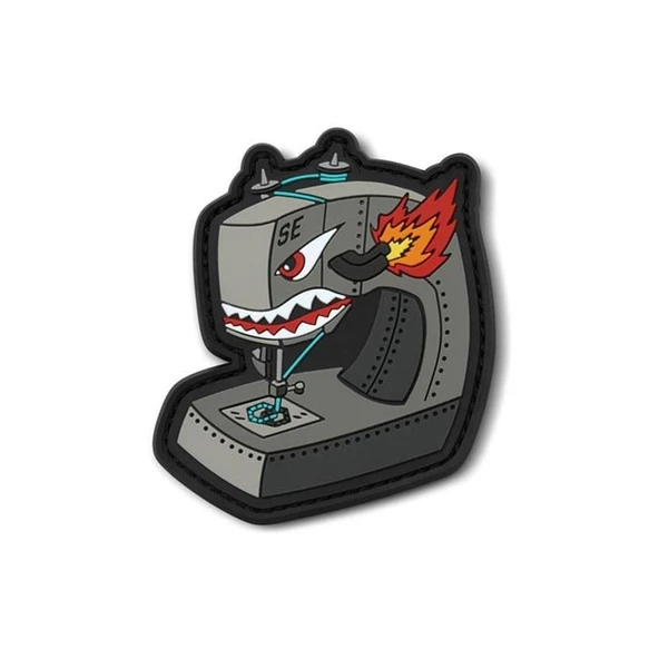 SAVIOR ANGRY SEWING MACHINE Patch ürün görseli 1