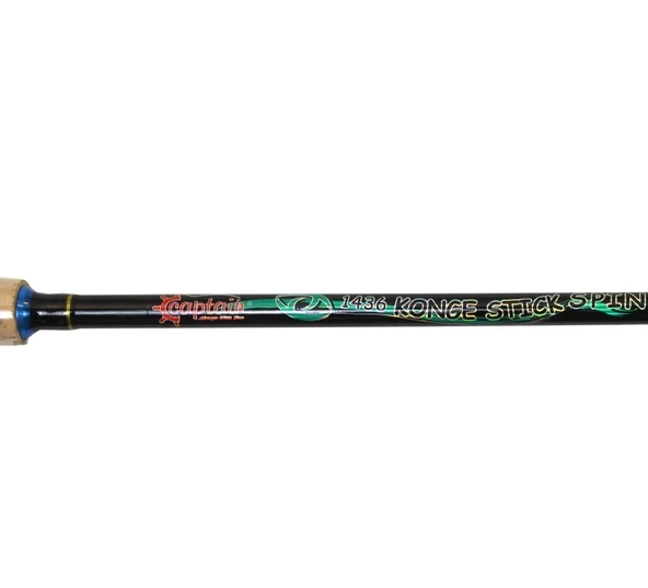 Captain 1436 Compact Ugly Stick 2 Parça Spin Kamış 10-30gr Atar - Resim 2
