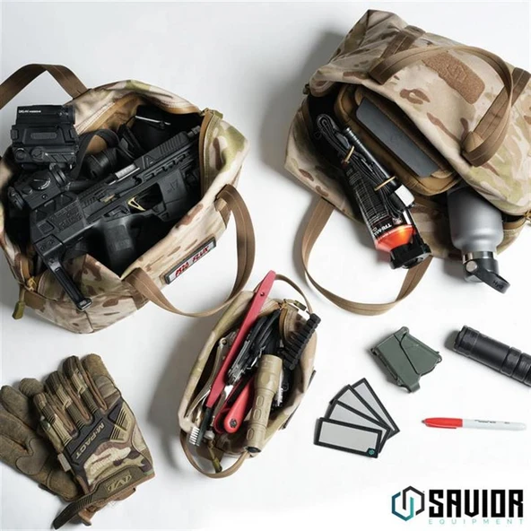 SAVIOR MINI HAULER Duffle Çanta (2'li) (Kamuflaj) - Resim 3