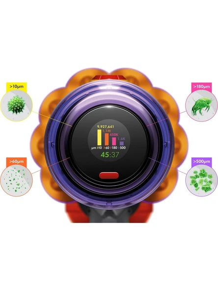 Dyson V12 Detect Slim Absolute Şarjlı Dikey Süpürge - Resim 3