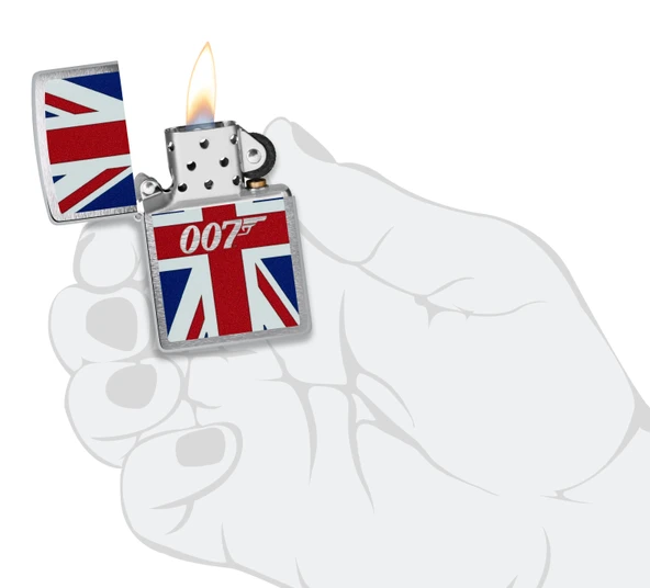 Zippo James Bond 007 Dizayn Çakmak - Resim 4
