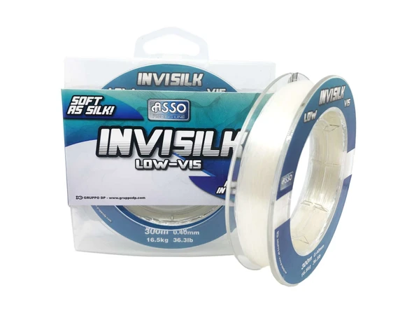 Asso Invisilk Surf Casting 300mt Monofilament Misina Beyaz ürün görseli 1