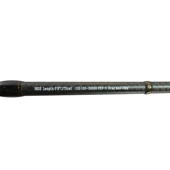 Captain 1410 Deep Game Fuji Jig Kamışı PE3-5 173cm 100-300gr Atar ürün görseli 1