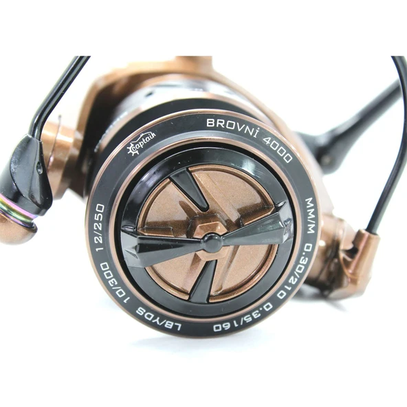 Captain Brovni Spin Makine 8+1 BB - Resim 4