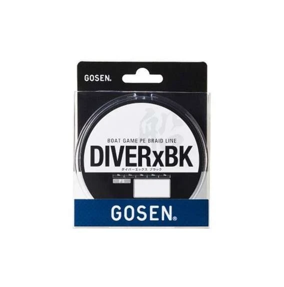 Gosen Diver-X BK Bot Game PE 4 Örgü 300mt Black Line ürün görseli 1