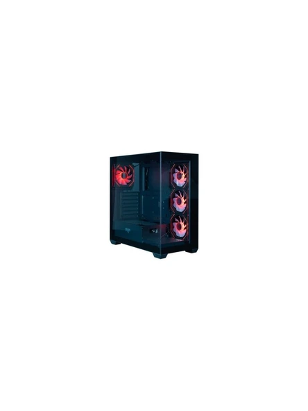 AIGO DS900 Siyah 750W ARGB Mid Tower Kasa ürün görseli 1