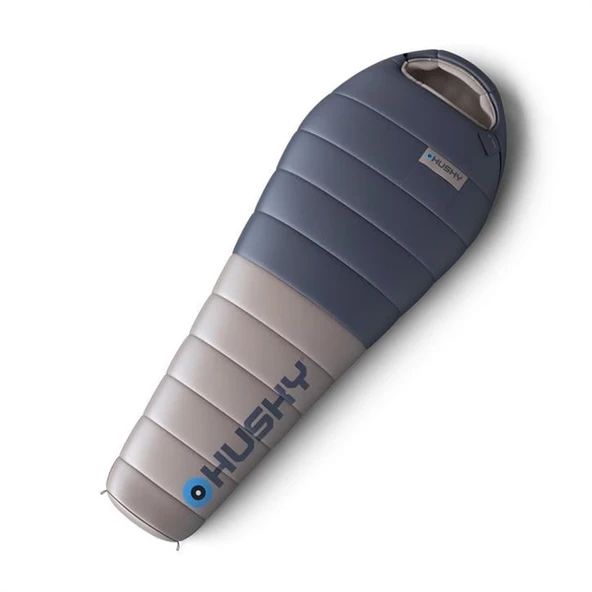 HUSKY Dopy -25C Kuş Tüyü Uyku Tulumu (Mavi / Gri) ürün görseli 1
