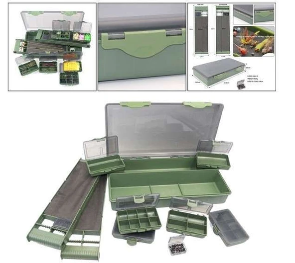 Captain 7129 Carp Box 9lu Set 34x18x6cm - Resim 4