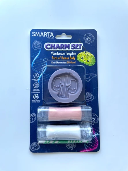 SMARTA CHARMS - VÜCUDUMUZU TANIYALIM MIX-6'LI ürün görseli 1