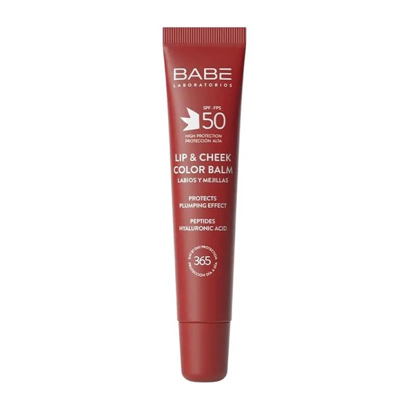 Babe Lip & Cheek Color Balm SPF 50 (Cherry) ürün görseli 1