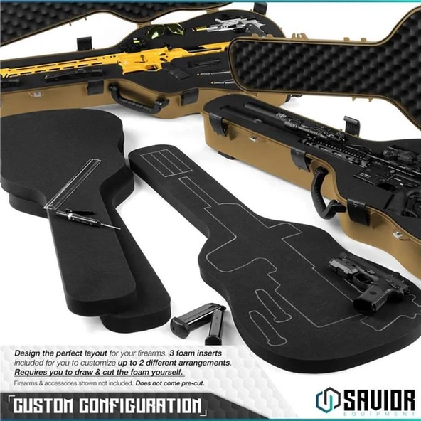 SAVIOR ULTIMATE GUITAR Tekli Tüfek Çantası (Toprak) - Resim 3