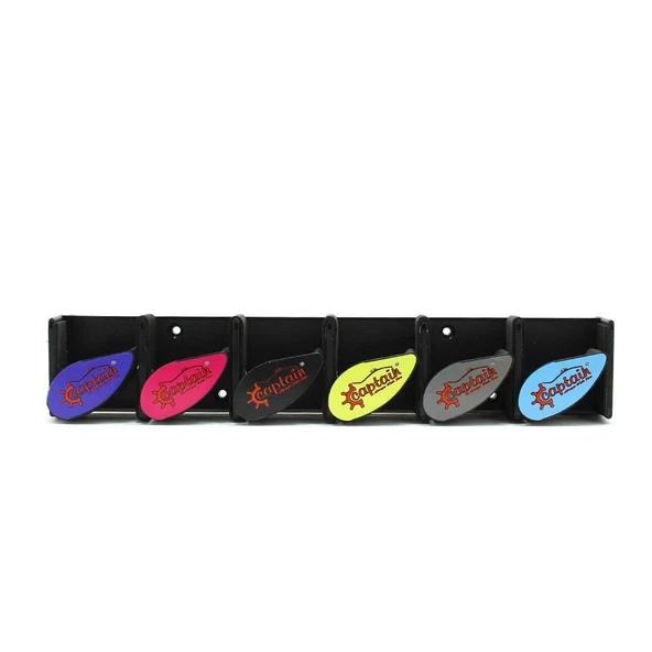 Captain Pro Mini Duvar Tipi 6lı Olta Standı 30x5cm - Resim 2