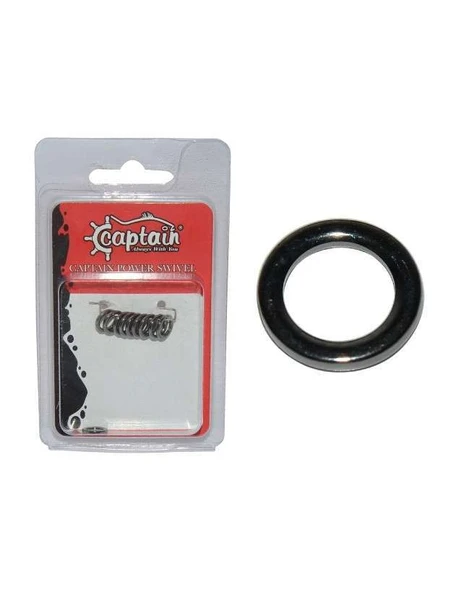Captain 5148 Jig Halkası İnox 10lu Paket Black Nikel ürün görseli 1