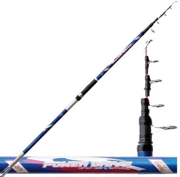 Lineaeffe 2268542 Power Drive 420cm Tele Surf Kamış UP TO 200gr  Atar ürün görseli 1