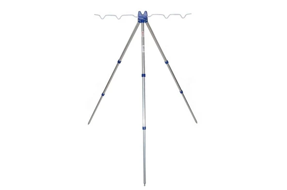 Captain 6810 Tripod Alüminyum Teleskobik 3lü Kamış Sehpası 120cm ürün görseli 1